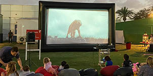 Outdoor Cinema Rental Dubai
