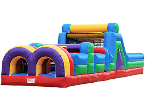 Green Challenger Inflatable Obstacle Course Rental Dubai UAE