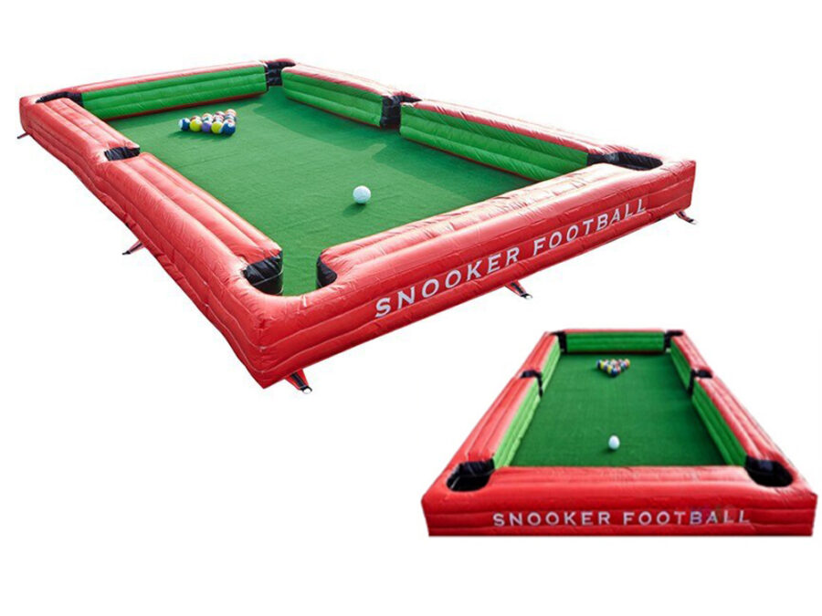 Snookball Rental Dubai Inflatable Giant Snooker Football Soccer Billiard 