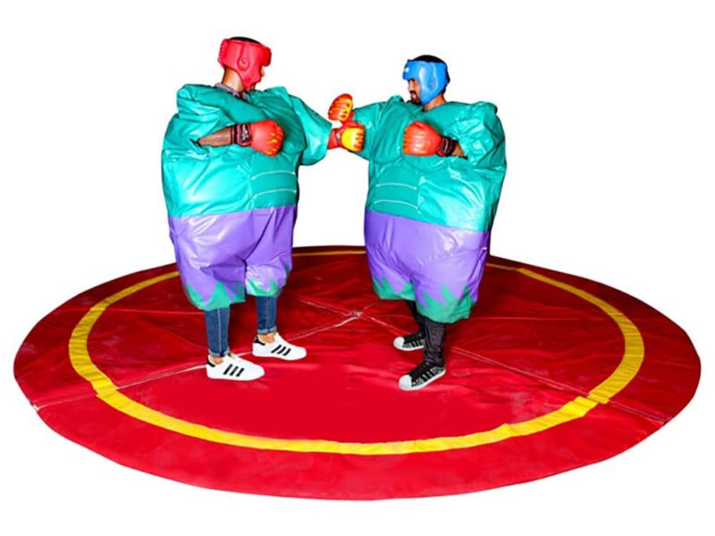 inflatable sumo wrestling suits rental near me