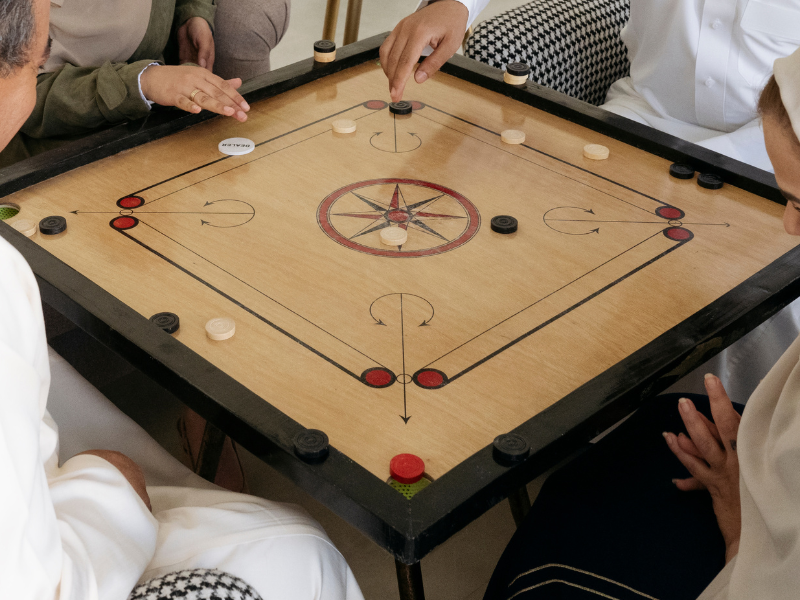 Giant Carrom Board for Rent in Dubai